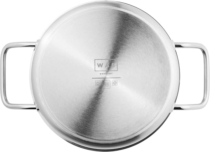 Bratentopf Cookware 21, Ø 20 cm, Chromnickelstahl 18/10 20 cm Grau, 20 cm Grau