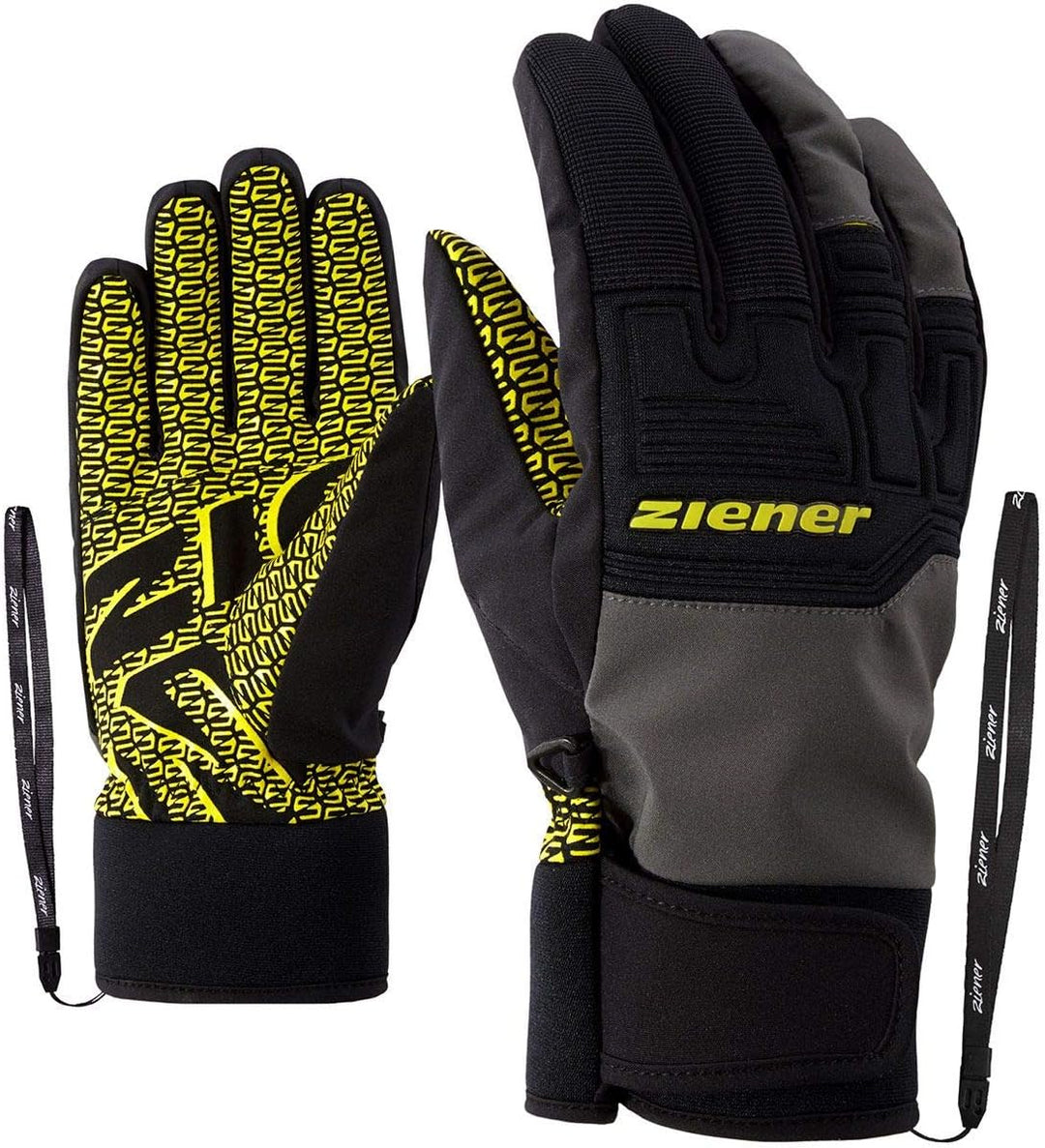 Ziener Garim As Ski-Handschuhe/Wintersport, Wasserdicht, Atmungsaktiv 8 magnet, 8 magnet