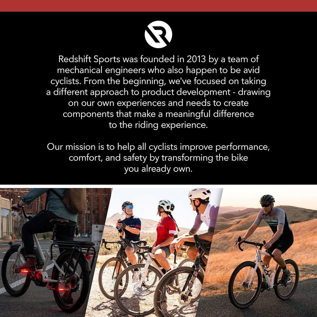 REDSHIFT Cruise Control Drop Bar Griffe für Rennrad Lenker, passend für alle Drop Bar Lenker für Ren