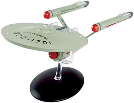 Eaglemoss 28 cm Star Trek U.S.S Enterprise NCC-1701 Modell Schiff Druckguss Spielzeug