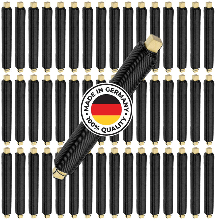 Weichgeglühter PREMIUM Blumendraht Made in Germany Ø0,65mmx38m je Stück | Äusserst biegsam, stabil &