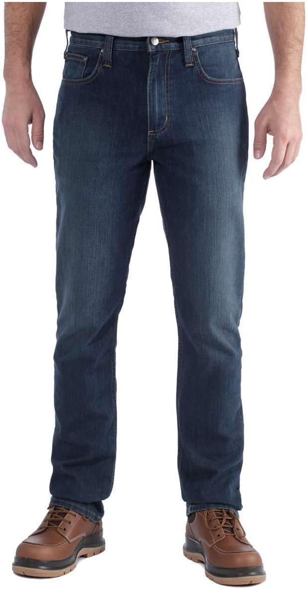 Carhartt Herren Rugged Flex® Straight Fit 5-Pocket Tapered Jeans, Superior, W36/L36