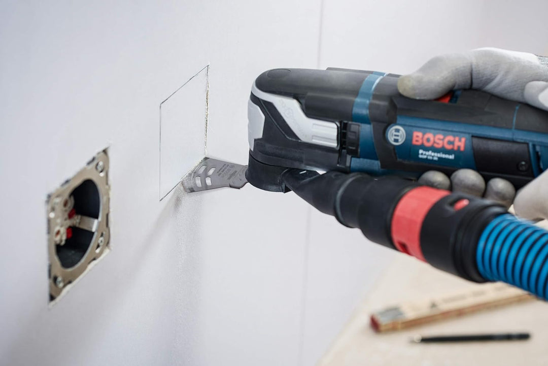 Bosch Professional 5x Sägeblatt AYZ 53 BPB Dual-Tec (für Holz & abrasive Materialien, Breite 53 mm,