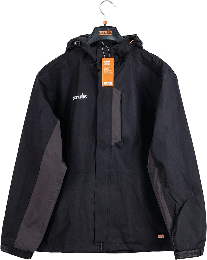 Scruffs Arbeitsjacke „Worker“ schwarz/anthrazit S, schwarz/anthrazit S