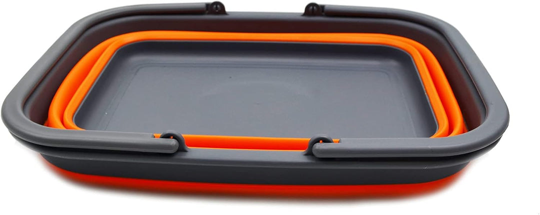 SAMMART 9.2L (2.37Gallon) Containeranne mit Griff – tragbarer Picknickkorb für den Aussenbereich – F