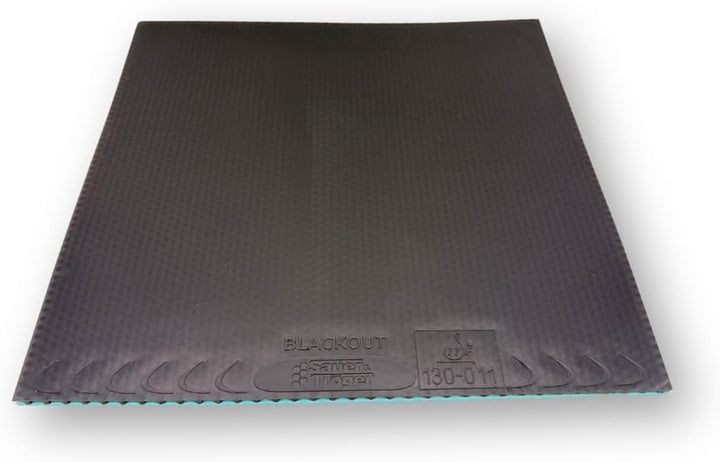 Sauer & Tröger Tischtennis Belag Anti Top | Blackout | Rot, Schwarz, Blau | 1,5 mm 2,0 mm Schwarz 2,