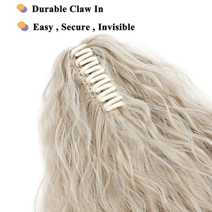 SEGO Ponytail Extension Pferdeschwanz Zopf Corn Wavy Haarteil Haarverlängerung Hair Piece Haar mit K