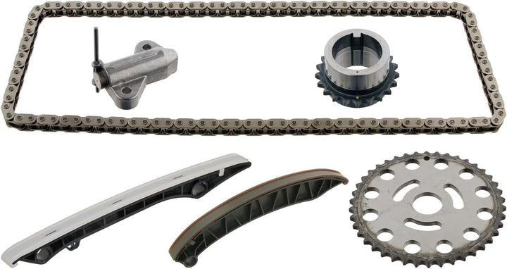 febi bilstein 37999 Steuerkettensatz für Nockenwelle, mit Gleitschienen und Kettenspanner , 1 Stück