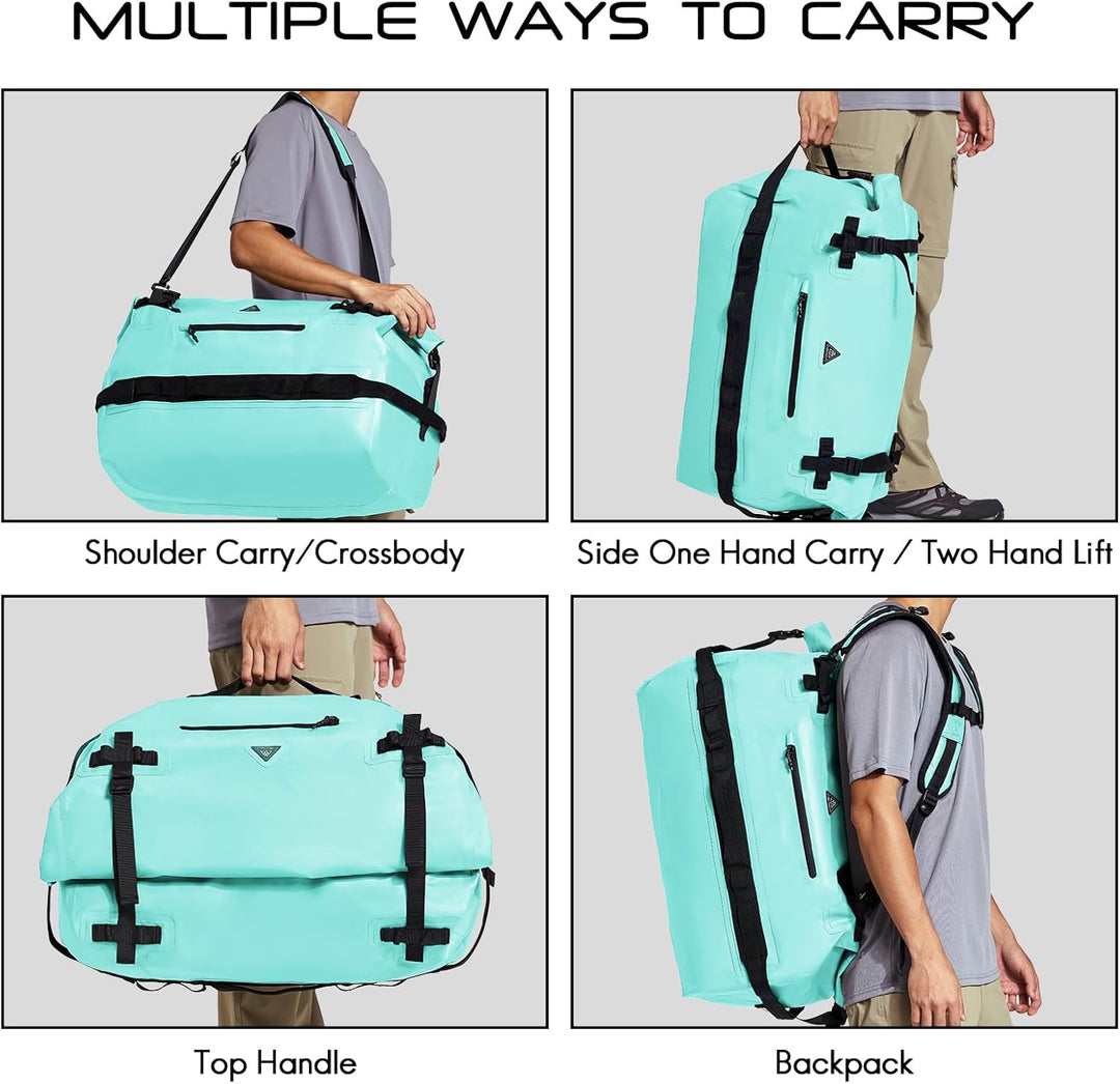 Haimont wasserdichter Rucksack, vielseitig wasserdicht Tasche, Dry Bag komfortabel, RollTop, Strand,