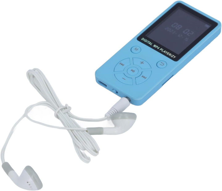 MP3 Player mit Bluetooth und Lautsprecher, 64GB HiFi Musikplayer, Unterstützt bis zu 128GB, FM Radio
