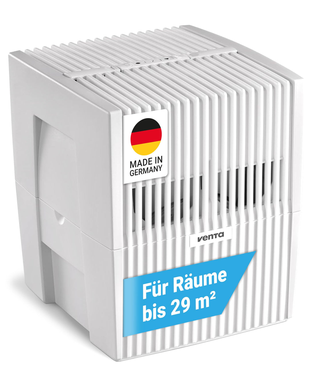 Venta Luftbefeuchter LW15 Classic Original, sehr leise 20 dB(A), energieeffizient 2 Watt, hygienisch