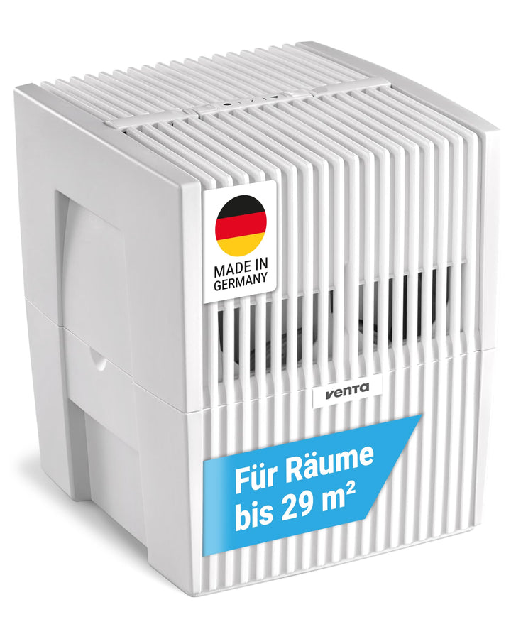 Venta Luftbefeuchter LW15 Classic Original, sehr leise 20 dB(A), energieeffizient 2 Watt, hygienisch