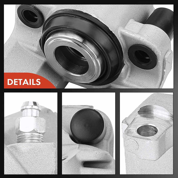 Frankberg 2x Bremssattel Bremsanlage Hinten Kompatibel mit 5er Touring E39 2.0L-4.4L 1997-2004 Repla