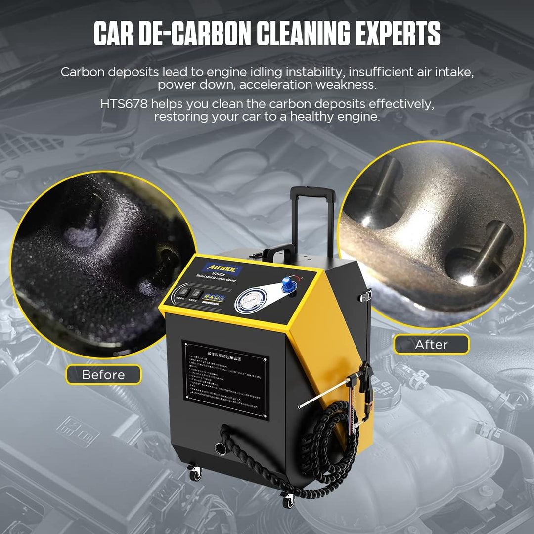 AUTOOL Walnut Blaster Cleaner, Automotor Kohlenstoffablagerungs Ansaugrohrventil Reinigungsmaschine