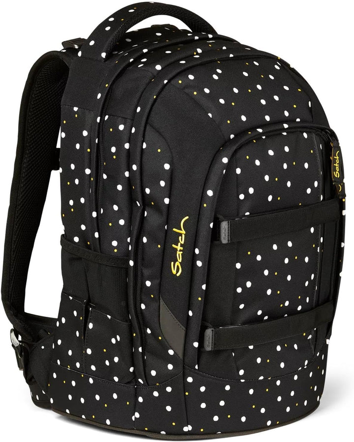 satch pack Schulrucksack Schulrucksack ab 5. Klasse ergonomisch 30L Stauraum standfest Organisations