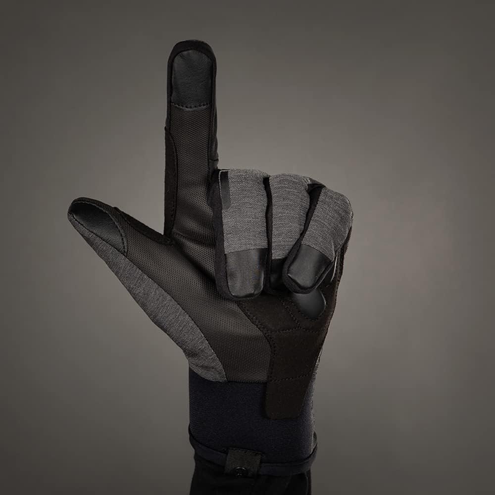 Chiba BioXCell Light Winter Fahrrad Handschuhe gelb/schwarz 2023 XS (6), XS (6)