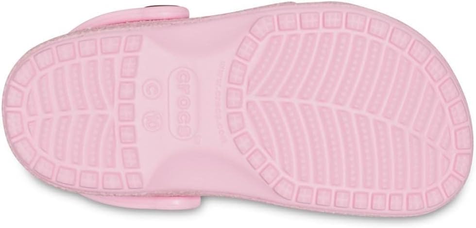 Crocs Unisex Kinder Classic Glitter Clog K 20/21 EU Rosa, 20/21 EU Rosa