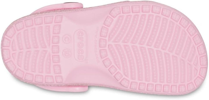 Crocs Unisex Kinder Classic Glitter Clog K 20/21 EU Rosa, 20/21 EU Rosa