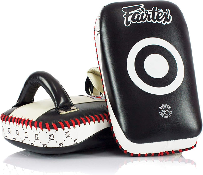 Fairtex Gebogene MMA Muay Thai Pads (Paar) Schwarz Standard, Schwarz Standard