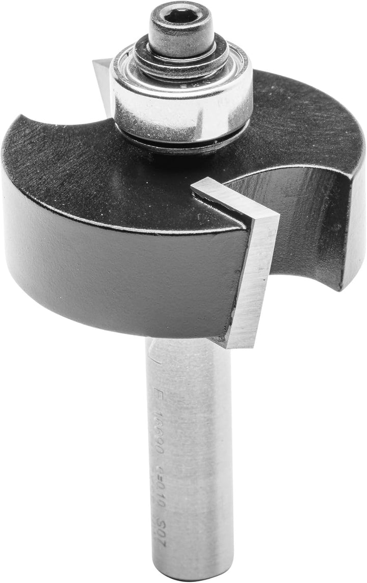 ENT 16690 Falzfräser Set HW, Schaft (S) 8 mm, Durchmesser (D) 34,9 mm, NL 12,7 mm, SL 32 mm, mit Kug