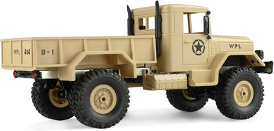 Amewi 22328 Sandfarben U.S. Militär Truck 4WD 1:16 RTR Uhr