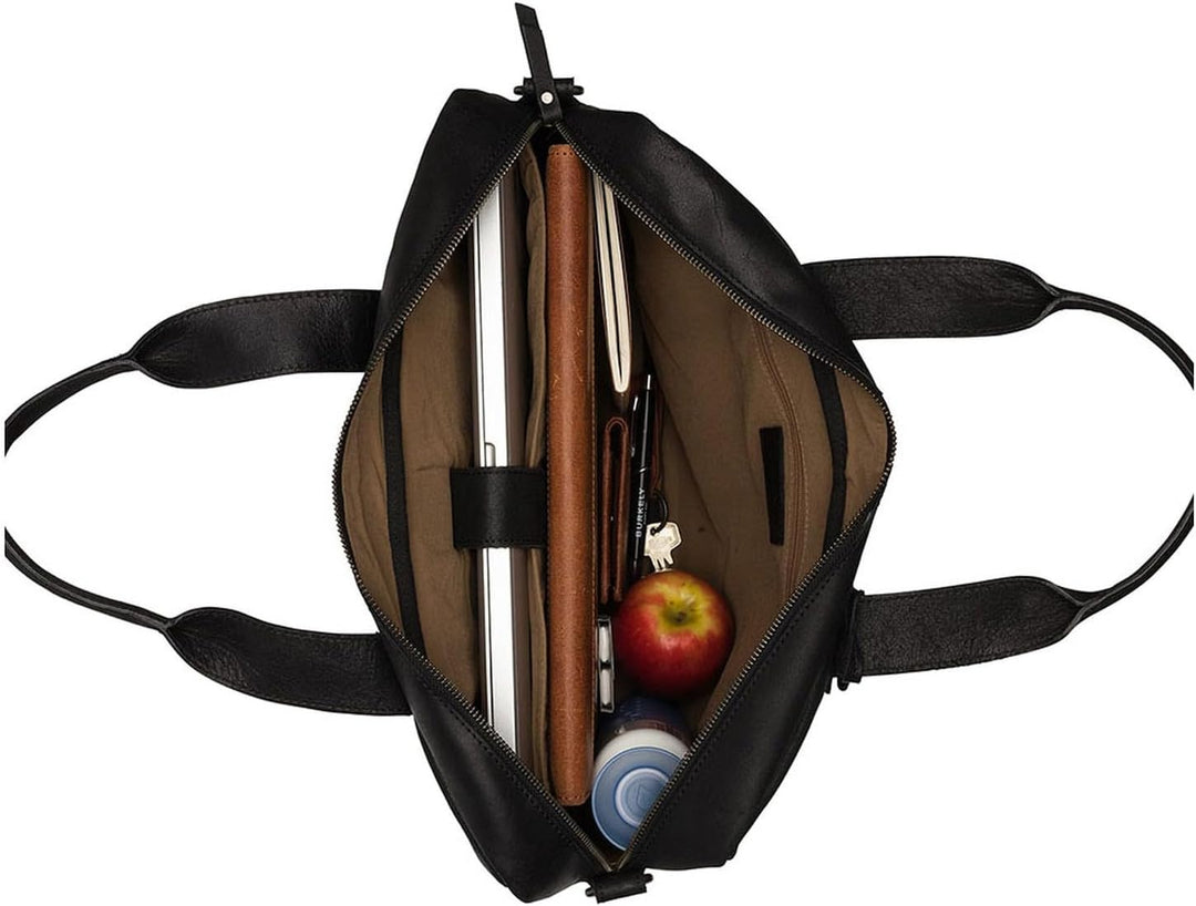 Burkely Vintage River Workbag - Laptoptasche 15.6'' 41 cm Braun, Braun