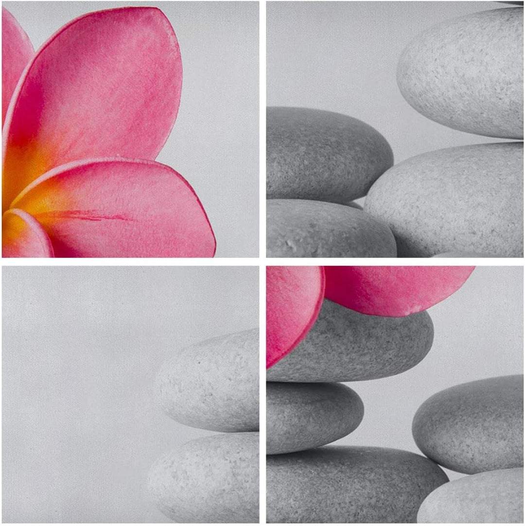 Bilder auf Leinwand Spa buddhismus ruhig blume Leinwandbild 70x50cm Wandbilder Dekoration Wohnzimmer