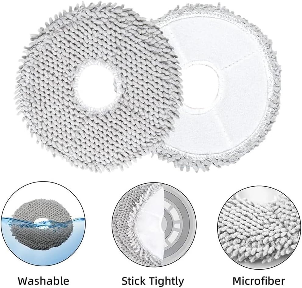 ECOVACS DEEBOT X2 OMNI/T20 OMNI/T20e OMNI/X1 OMNI/X1 TURBO/X1e OMNI/T10 TURBO, verbesserte Wischtüch