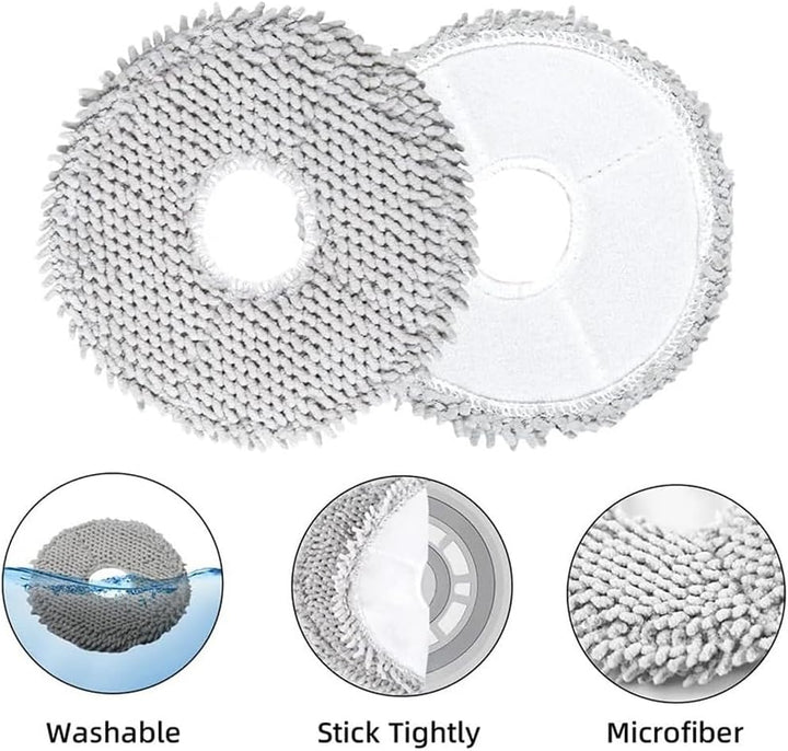 ECOVACS DEEBOT X2 OMNI/T20 OMNI/T20e OMNI/X1 OMNI/X1 TURBO/X1e OMNI/T10 TURBO, verbesserte Wischtüch