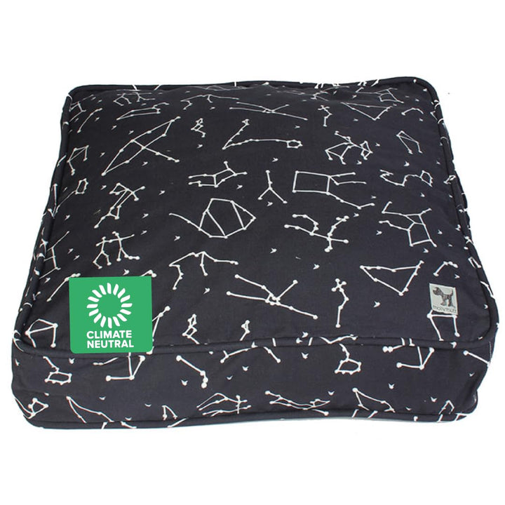 Molly Mutt Bezug für kleines Hundebett, Rocketman-Druck, Masse: 55,9 x 68,9 x 12,7 cm, 100% Baumwoll