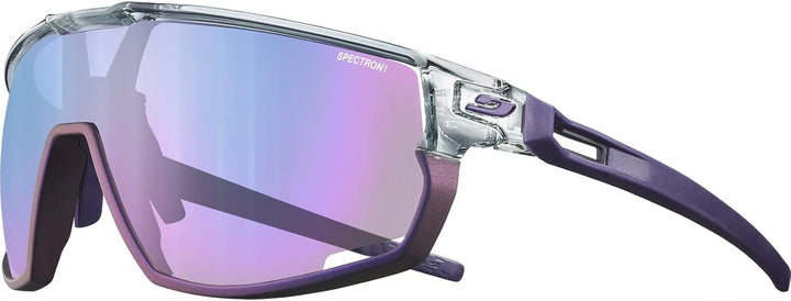Julbo Unisex Rush Sunglasses Einheitsgrösse Grau Durchscheinend / Violett, Einheitsgrösse Grau Durch