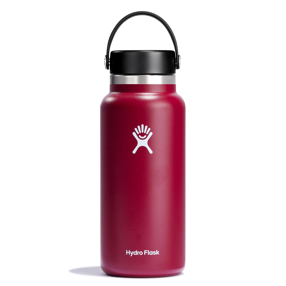 HYDRO FLASK - Trinkflasche 946ml (32oz) - Isolierte Wasserflasche aus Edelstahl - Sportflasche mit a