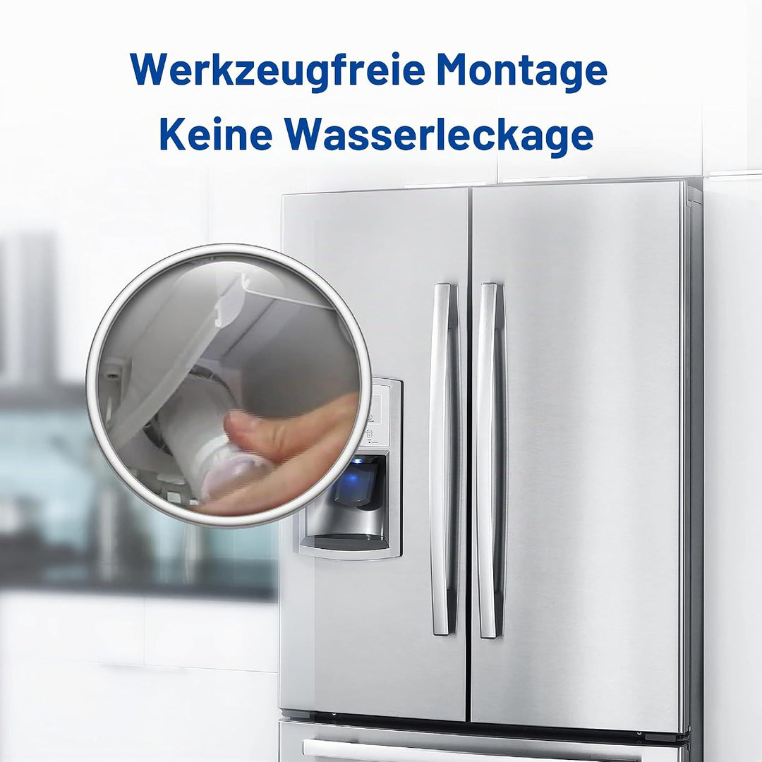 AQUACREST 644845 Wasserfilter Kühlschrank Siemens, Ersatz für Bosch Ultra Clarity Wasserfilter 64484