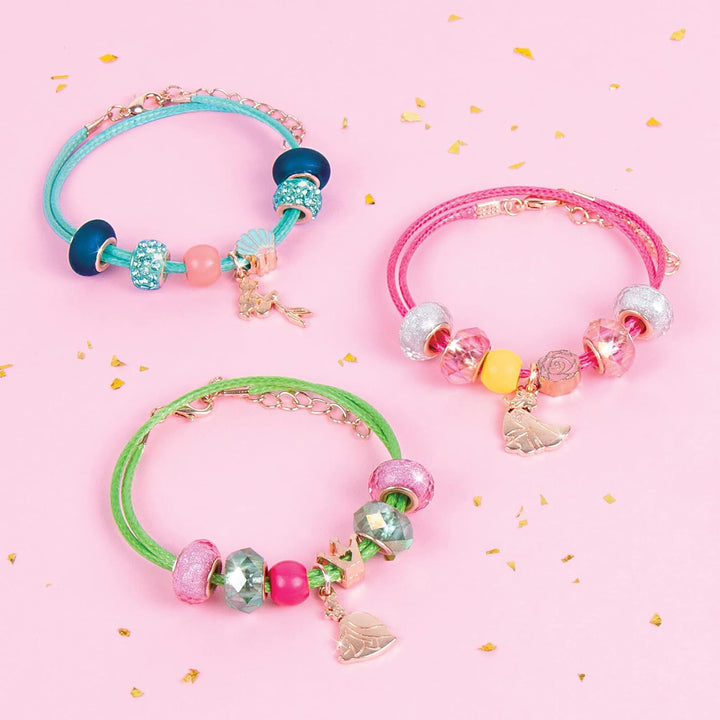 Make It Real Disney Prinzessin Armband-Bastelset einschliesslich Anhänger aus Die kleine Meerjungfra