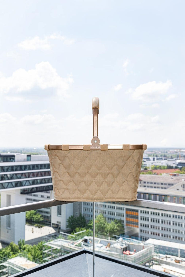reisenthel carrybag frame rhombus ginger – Stabiler Einkaufskorb mit viel Stauraum und praktischer I