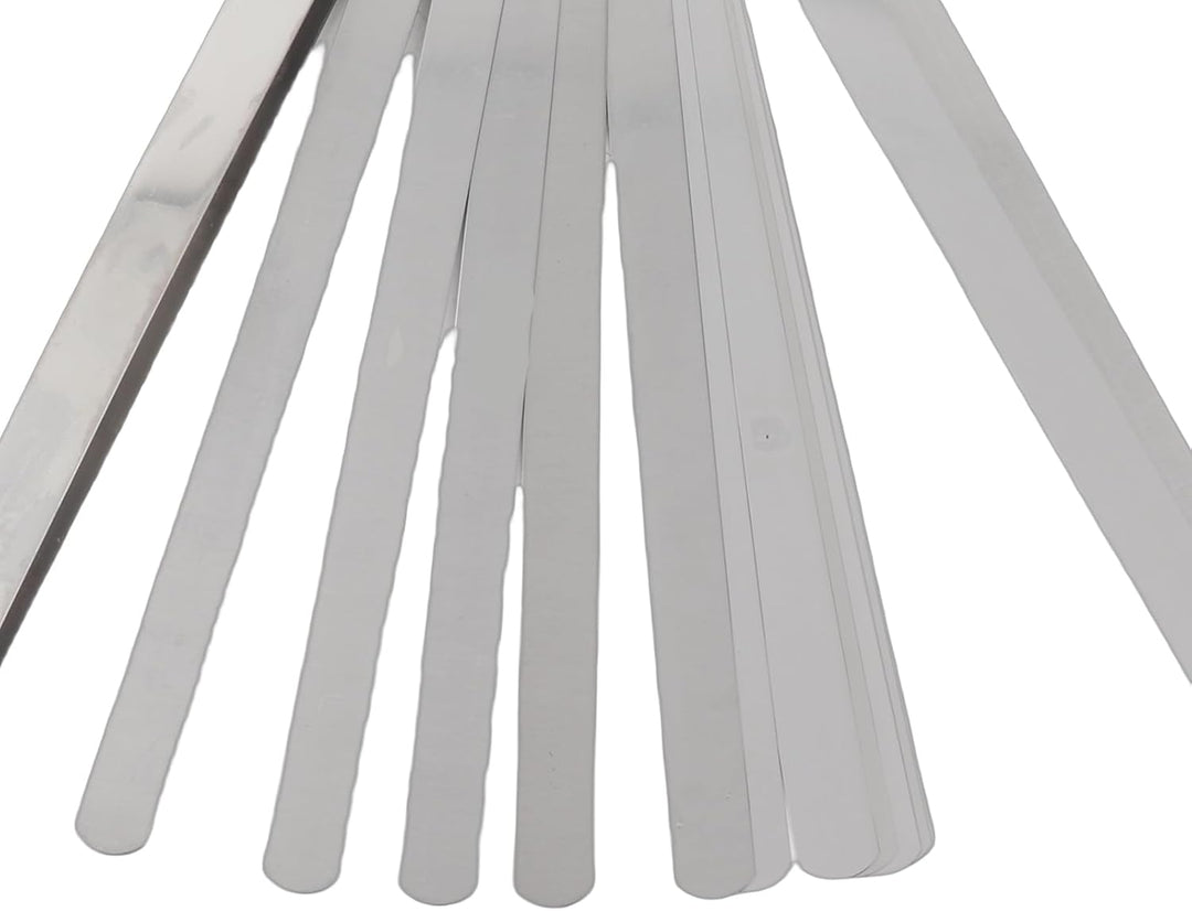 Fafeicy 300mm Gap Fühlerlehre mit 17 Messklingen, 0.02-1mm Dicke Edelstahl-Messwerkzeug, Drehbares u