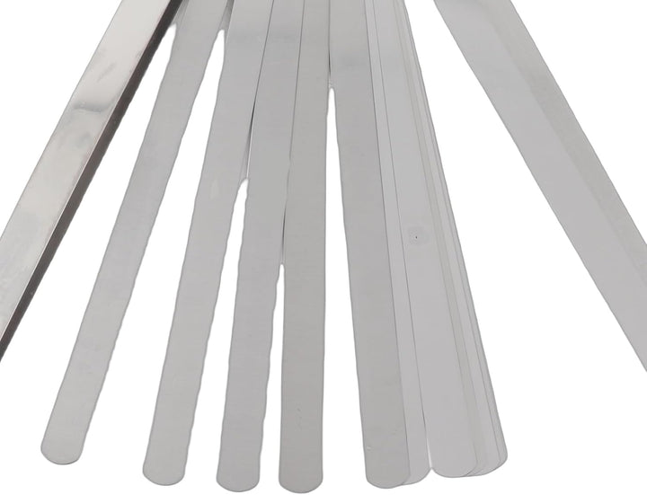 Fafeicy 300mm Gap Fühlerlehre mit 17 Messklingen, 0.02-1mm Dicke Edelstahl-Messwerkzeug, Drehbares u
