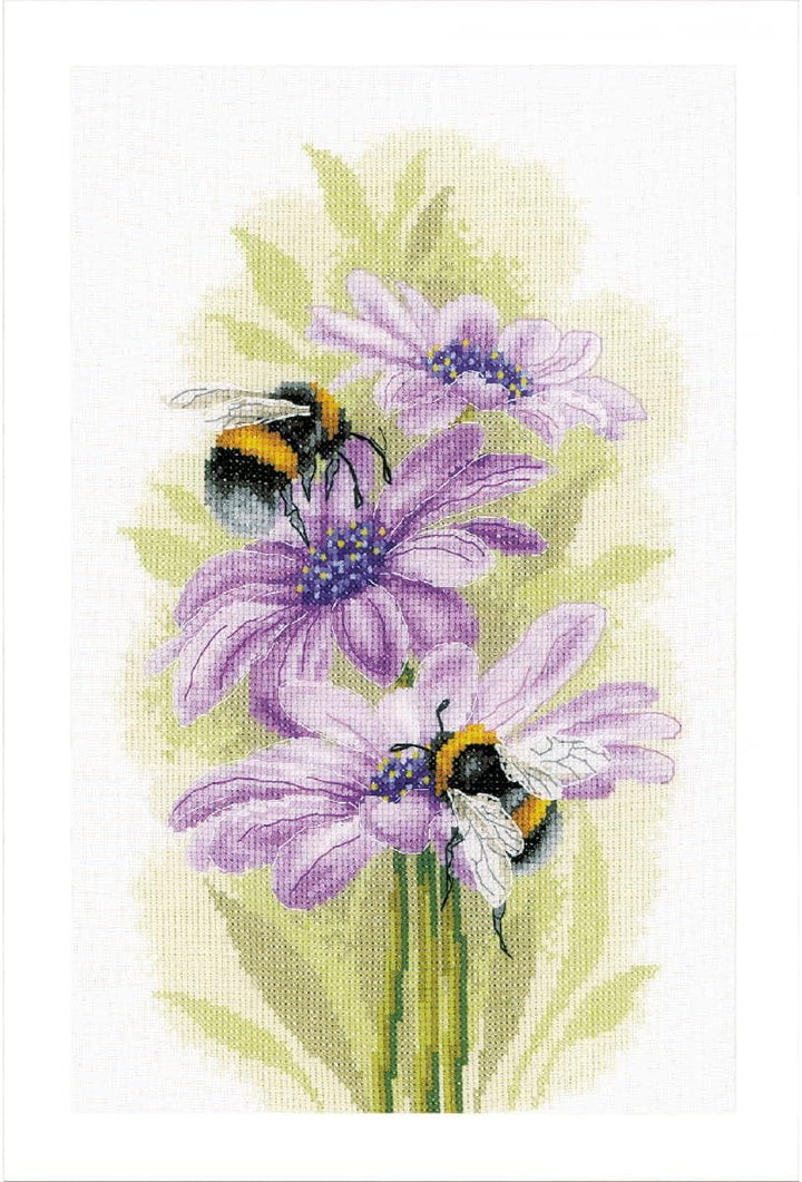 Lanarte PN-0190652 Kreuzstich Set Zählmuster, Baumwolle, mehrfarbig, 22x33cm