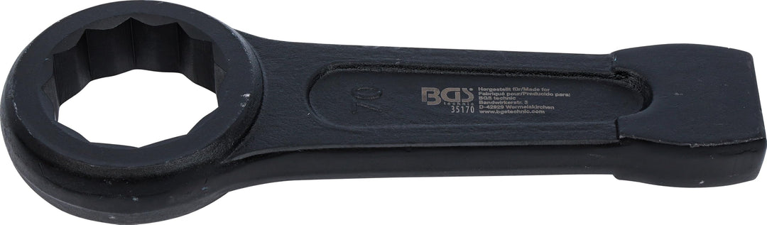 BGS 35170 | Schlag-Ringschlüssel | SW 70 mm Schlüsselweite: 70 mm, Schlüsselweite: 70 mm