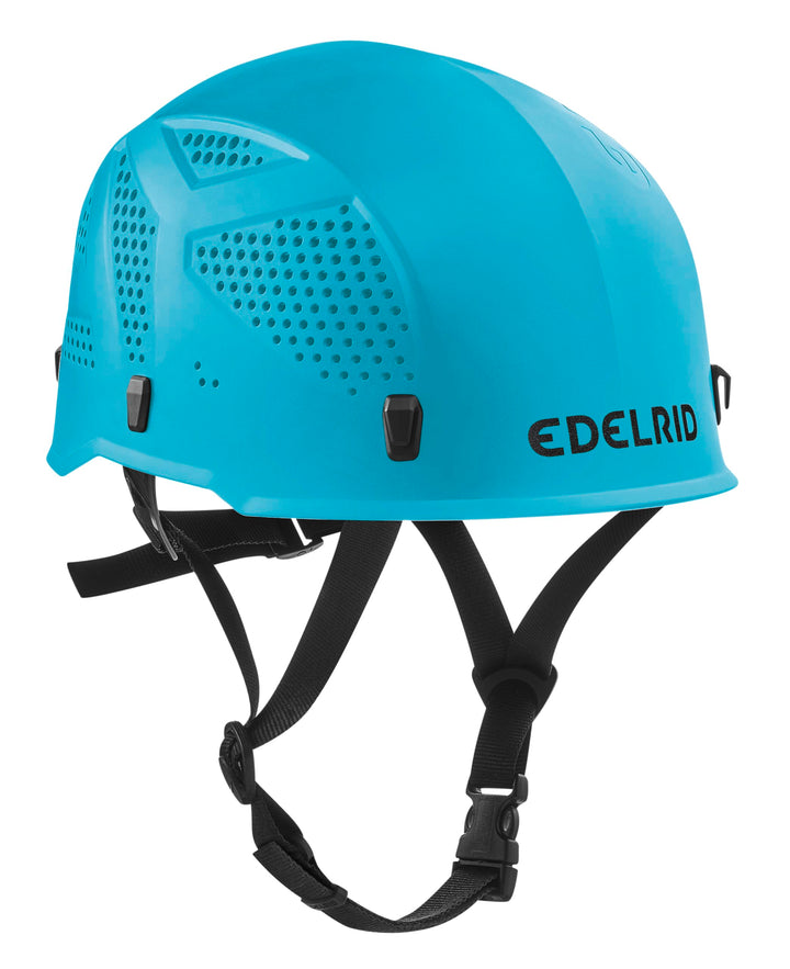 EDELRID Ultralight III Kletterhelm Klettersteighelm Bergsporthelm tuerkis, tuerkis