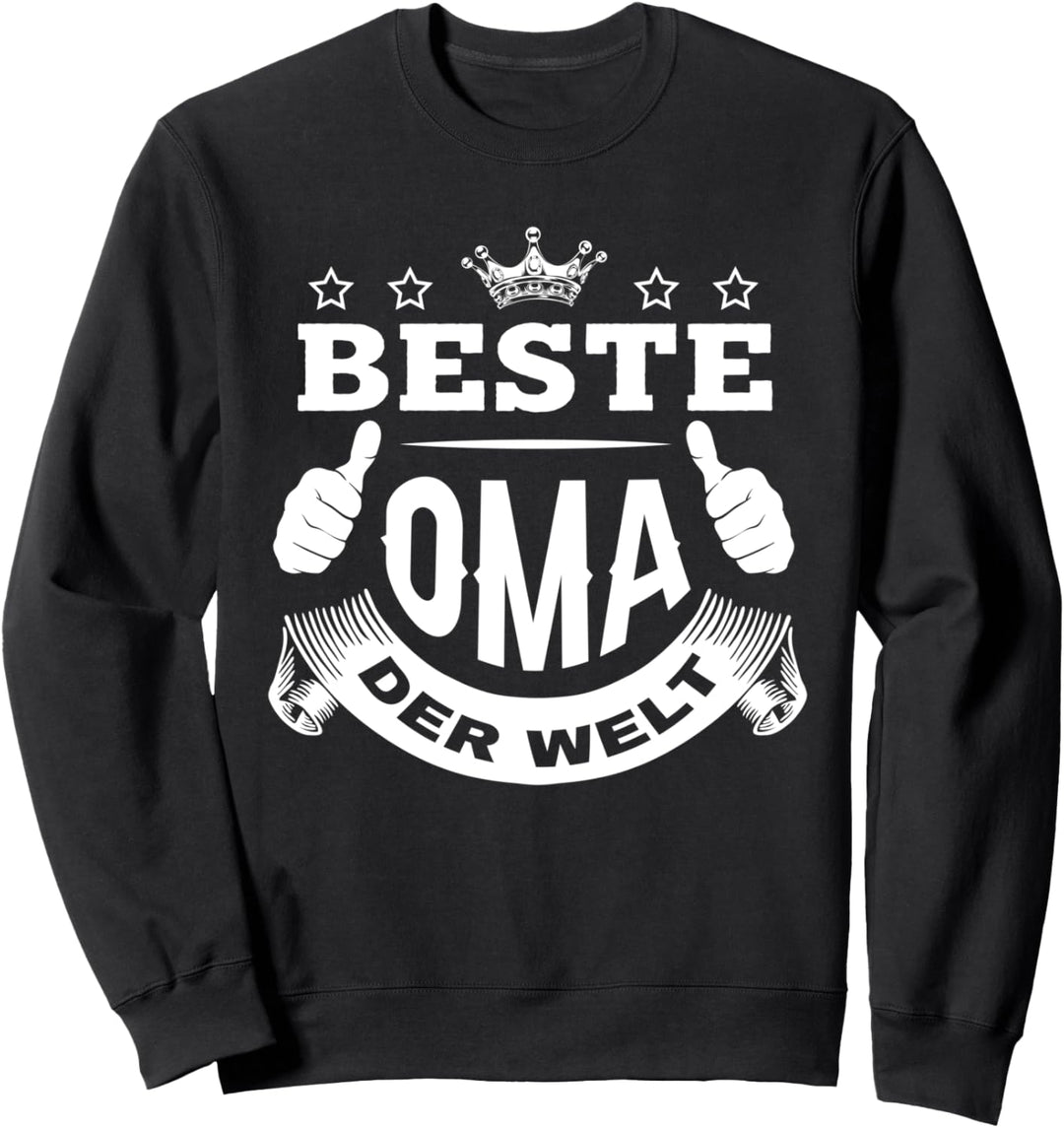 Beste Oma Der Welt Muttertag Spruch Sweatshirt