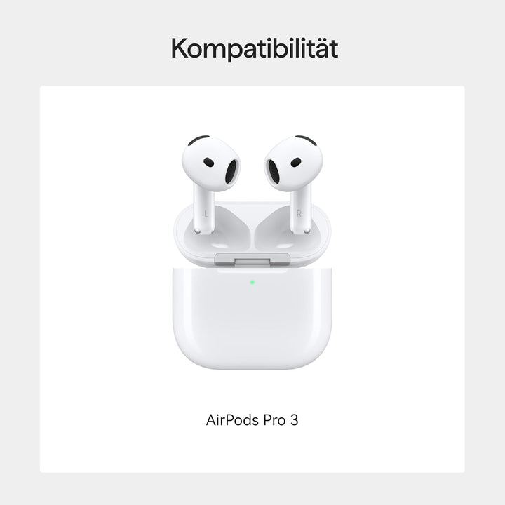 pitaka Hülle für AirPods Pro 3 2025 Magnetische Schutzhülle Kompatibel mit Magsafe mit Rundumschutz