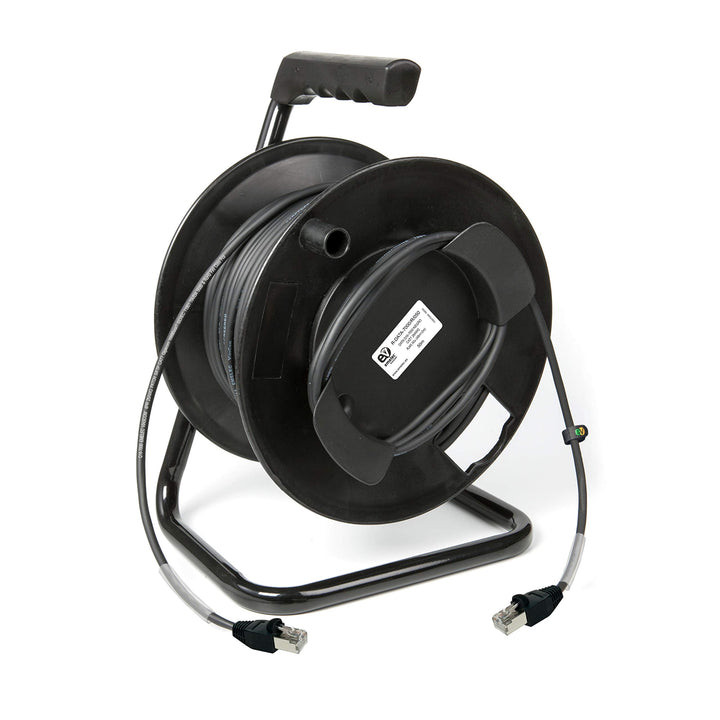 Emelec VíasCom R-DATA-7000 / R/030-30 m Datenkabel CAT7 S/FTP BC 4x2x26AWG montiert auf Kabelhalter