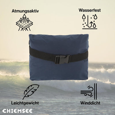 CHIEMSEE Regenjacke Herren wasserdicht und atmungsaktiv I Leichte Regenjacke faltbar I Funktionsjack