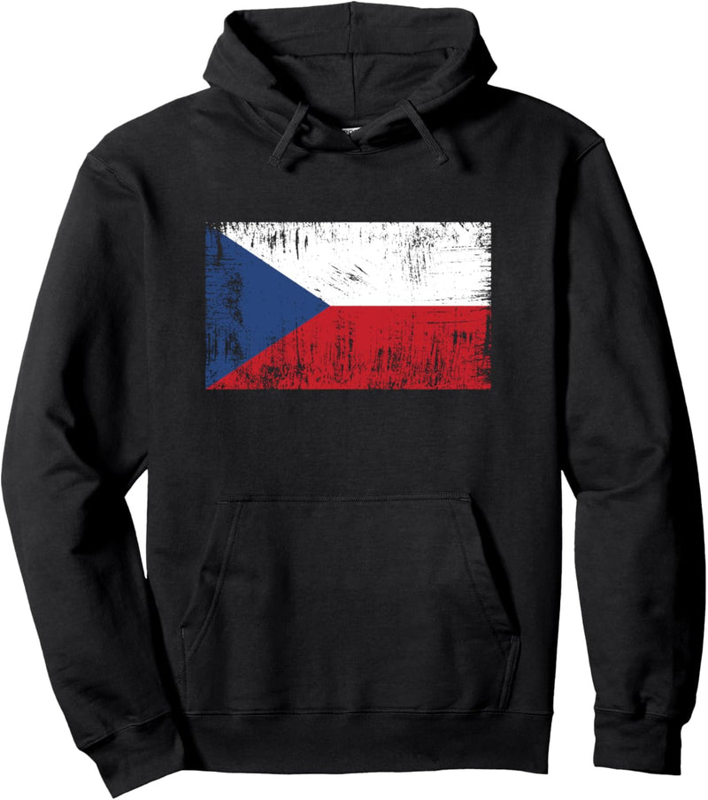 Tschechische Flagge Tschechiens Fahne Geschenk Fussball-Fan Pullover Hoodie