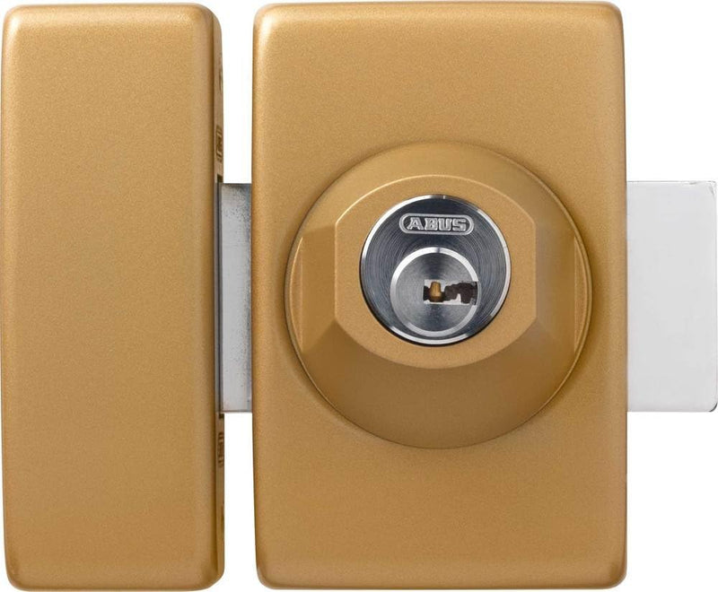 ABUS 33332 Tür-Zusatzschloss, braun, Braun, 33334 50 mm, 50 mm