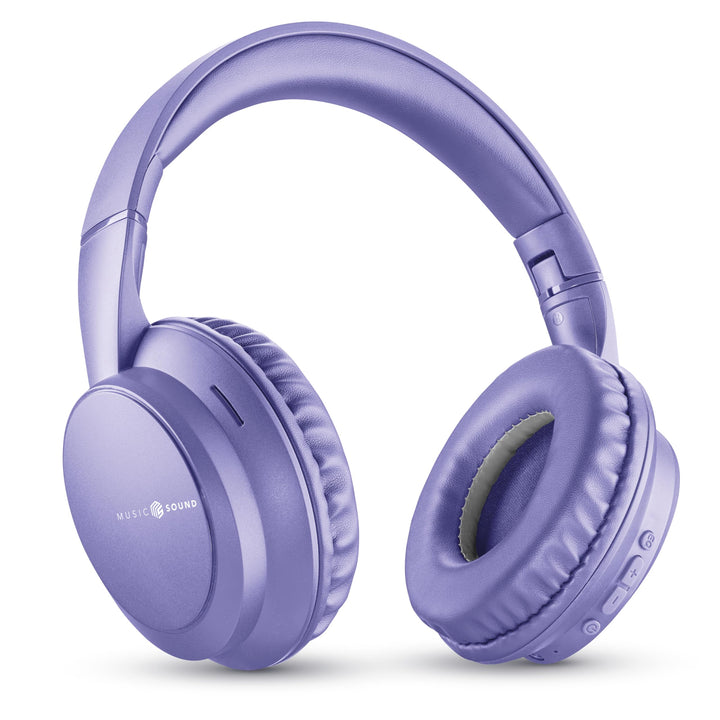 Music Sound Boost, Kabellose Around-Ear-Kopfhörer mit integriertem Mikrofon, 3 EQ-Modi, bis zu 8 Stu