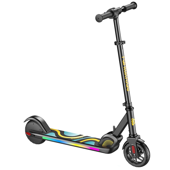 FanttikRide C9 Pro E Scooter Kinder ab 8 Jahren, Bunte Regenbogenlichter E Roller für Jungen und Mäd