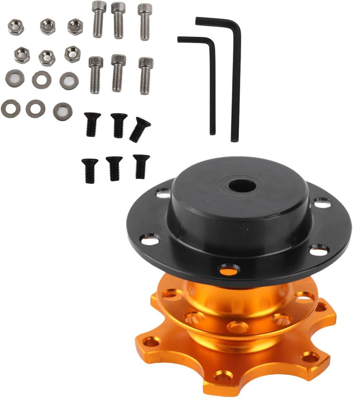 Auto-Lenkradnaben-Adapter, universell Auto Lenkrad Schnellspanner Adapter Auto-Lenkrad Schnellwechse