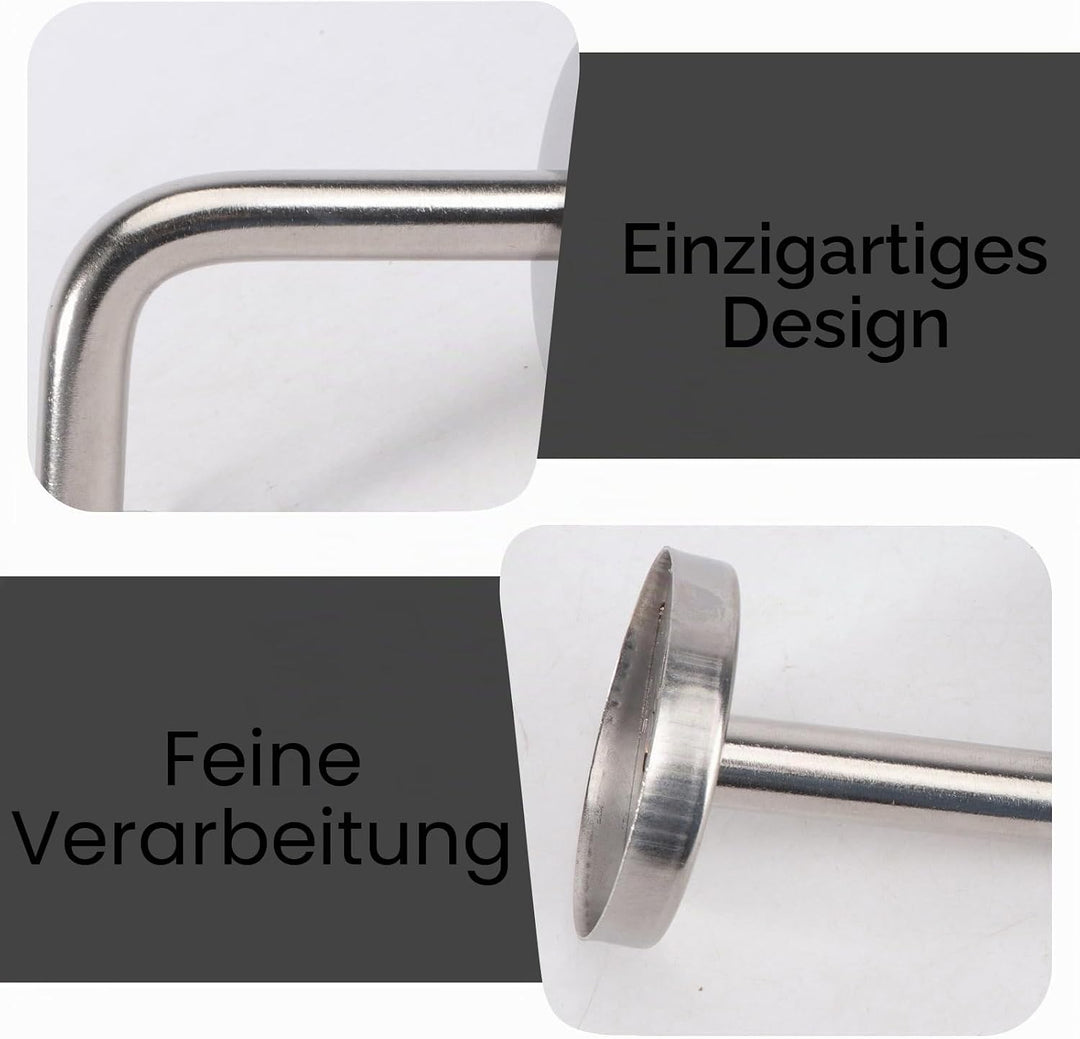 DOITOOL 5 Stück Handlaufhalter, Geländerhalter Edelstahl Handlauf Wandhalter Halterung für Handlauf,